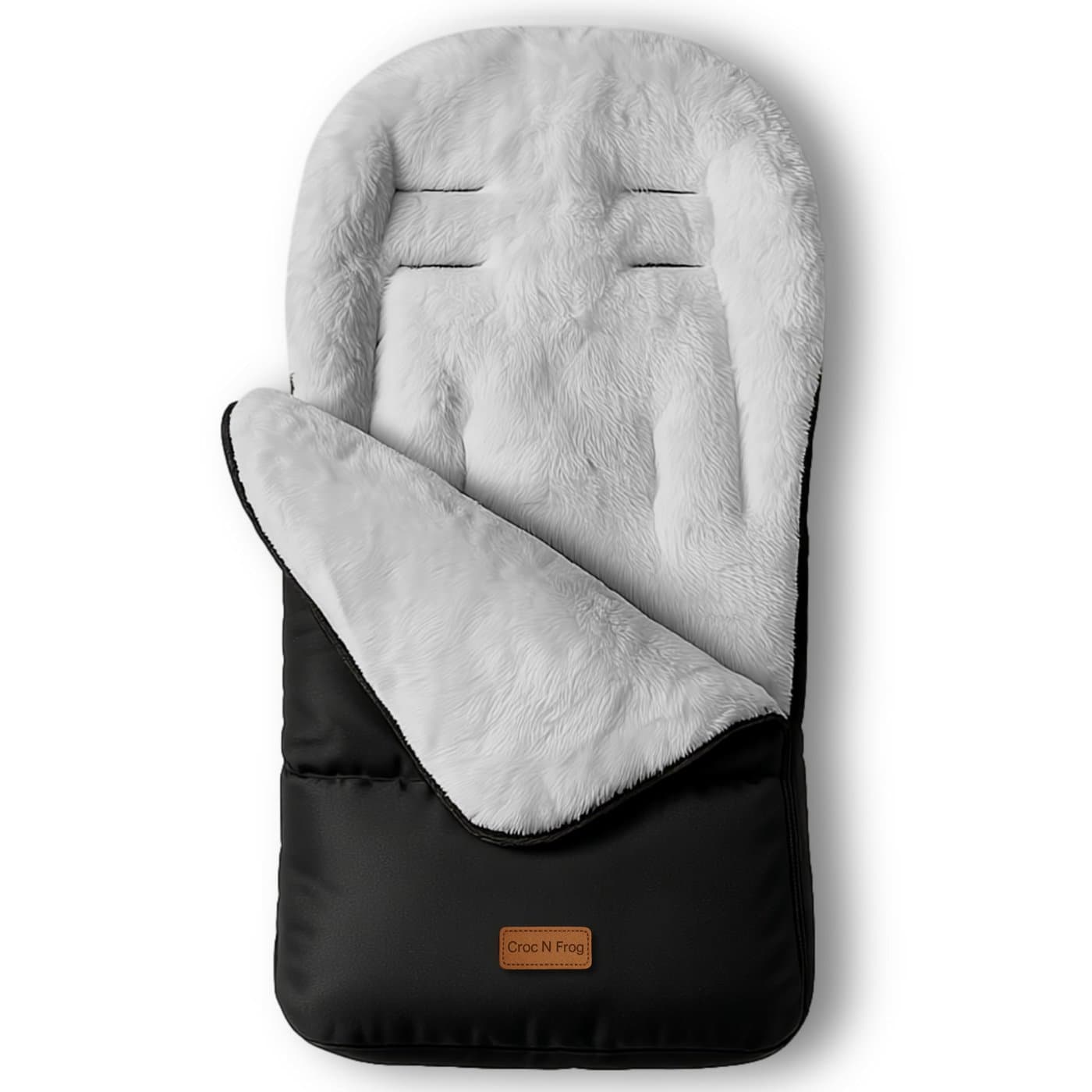 The Premium Footmuff — Glacier Grey
