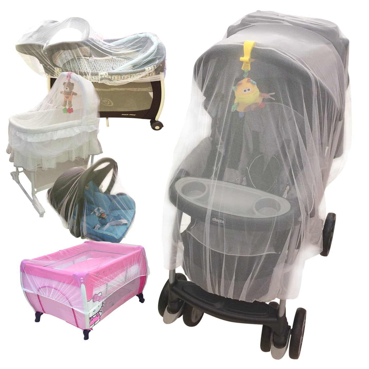 Universal Mosquito Net — White